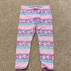 Jumping Beans Pink and Purple Patterned Leggings